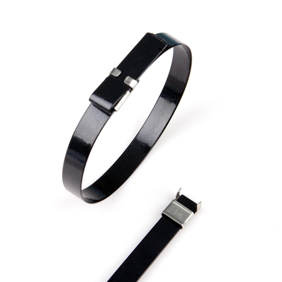 Stainless Steel Cable Ties- L Type na PPA Coated Tie