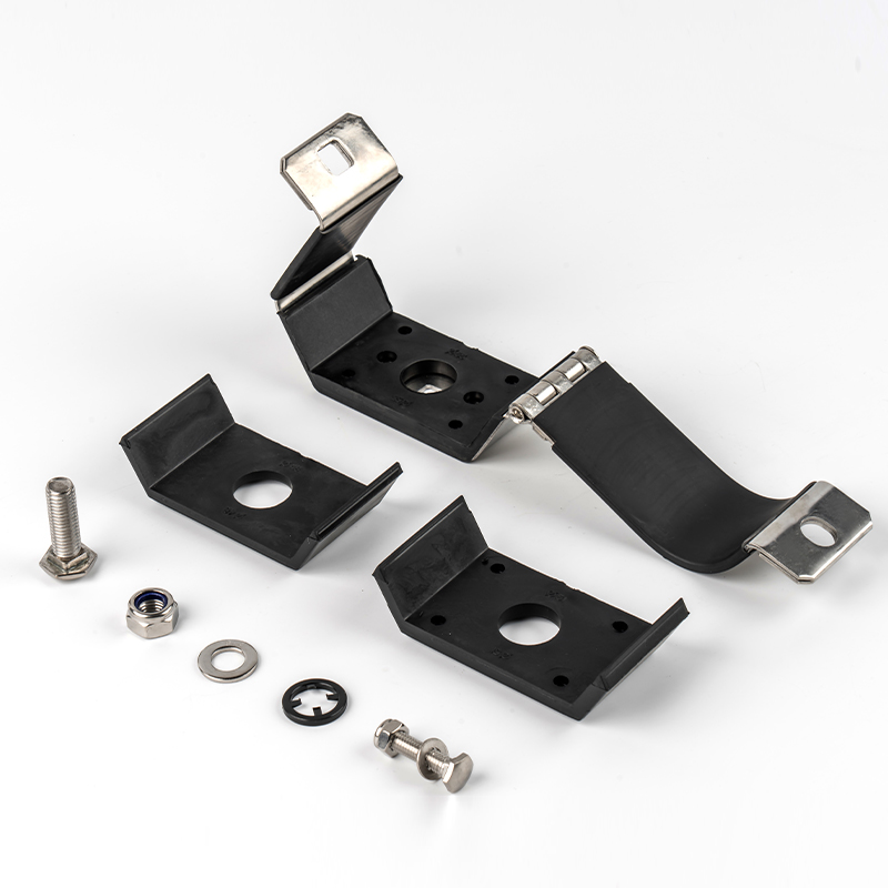Stainless Steel 316 Trefoil Cable Cleats Para sa Cable Management ER Series